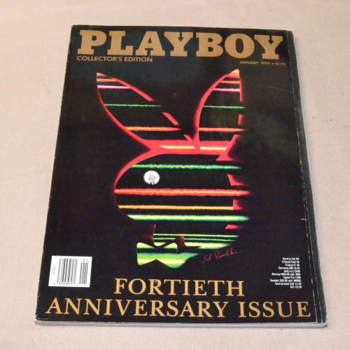 Playboy January 1994 Fortieth Anniversary Issue Collector´s Edition